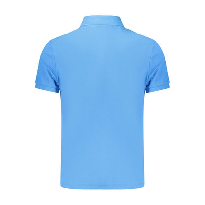 Polo da uomo Calvin Klein Azzurro in cotone