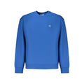 Felpa da uomo Calvin Klein in cotone blu