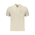 Polo da uomo Calvin Klein in cotone beige