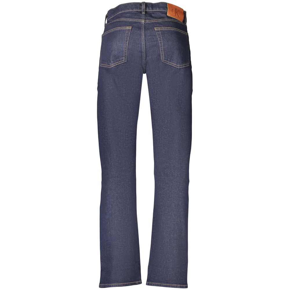 Jeans da Uomo Calvin Klein in Cotone Blu Realizzati per Eleganza e Comfort