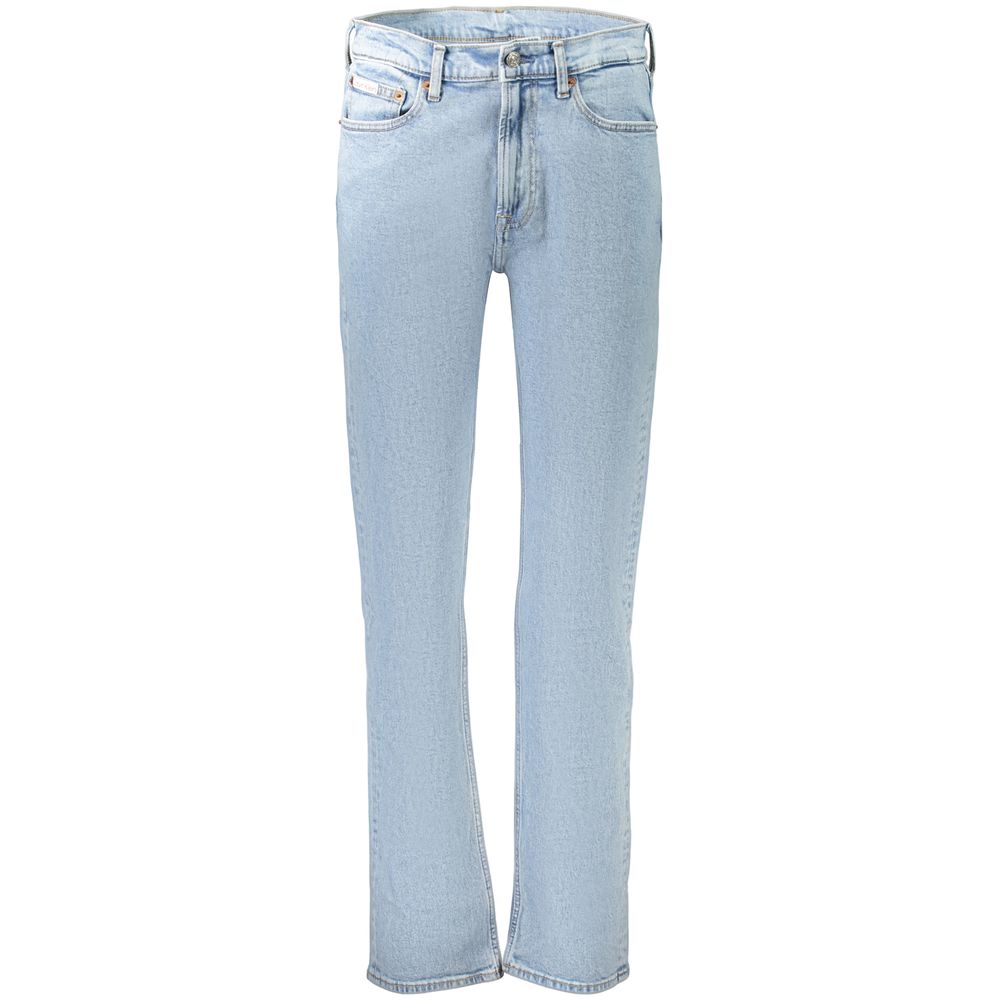 Jeans da uomo in cotone Azzurro Calvin Klein