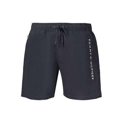 Short da uomo Tommy Hilfiger in poliestere blu