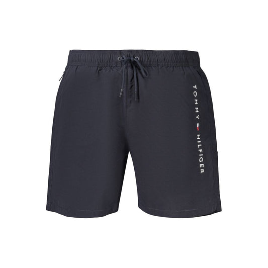 Short da uomo Tommy Hilfiger in poliestere blu