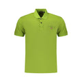 Polo da uomo Napapijri in cotone verde