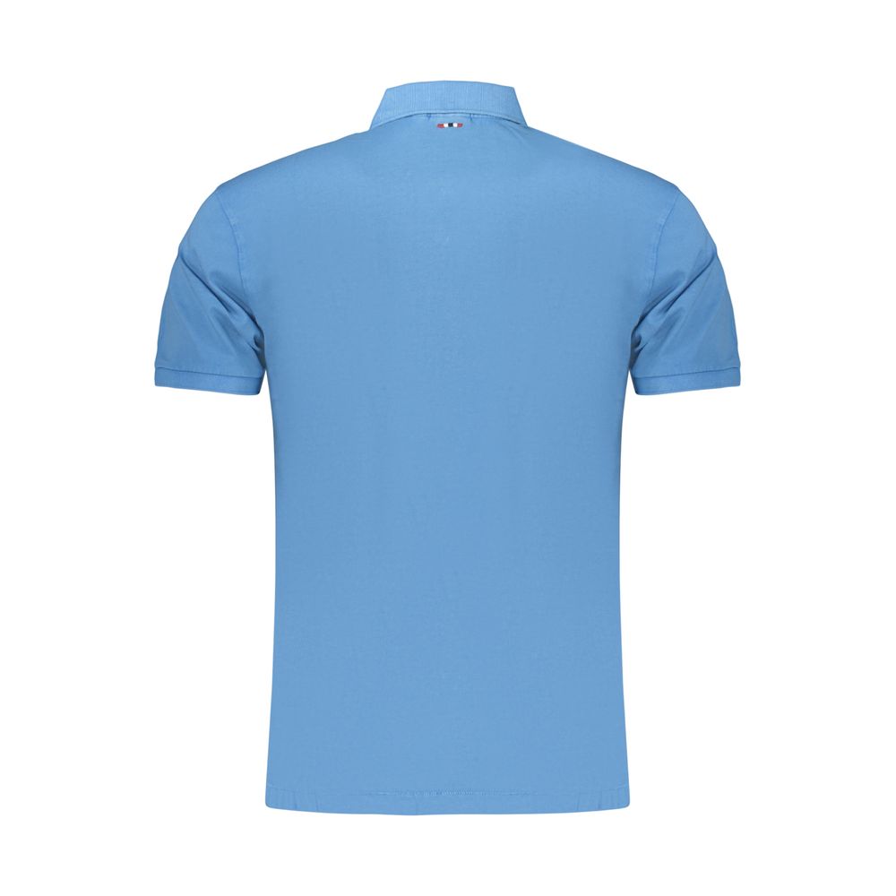 Polo Napapijri Azzurro da Uomo in Cotone