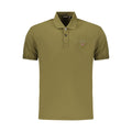 Polo da uomo Napapijri in cotone verde