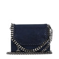 Portafoglio Stella McCartney in pelle blu