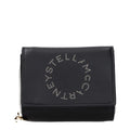 Portefeuille Stella McCartney en cuir noir