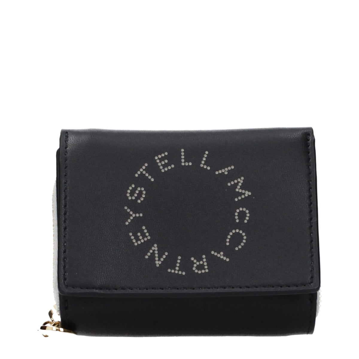 Portafoglio Stella McCartney in pelle nera