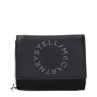 Portafoglio Stella McCartney in pelle nera
