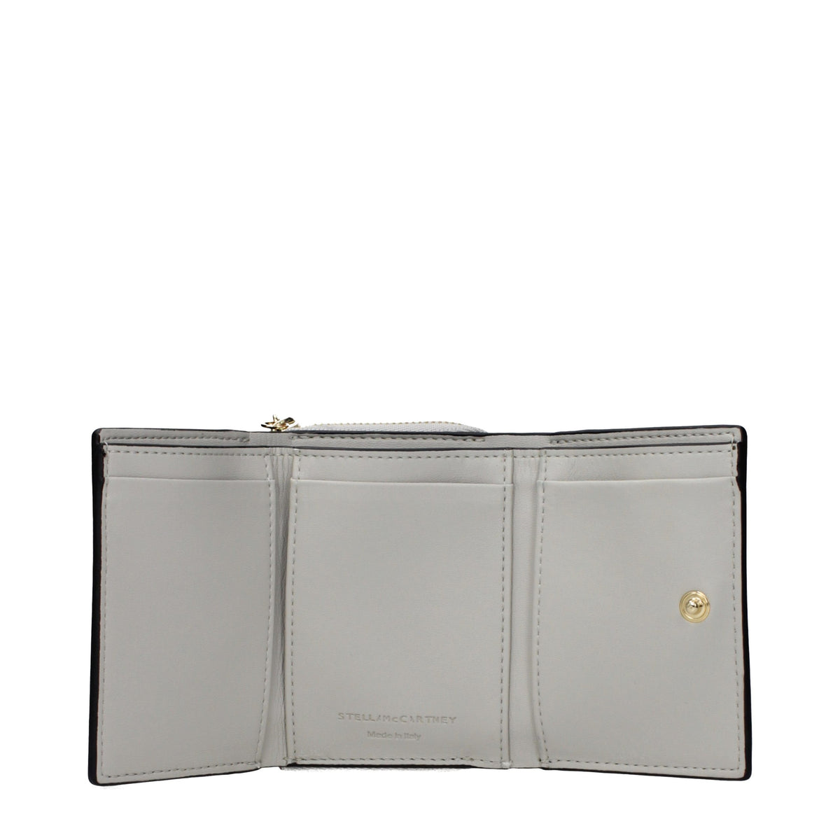 Portafoglio Stella McCartney in pelle nera