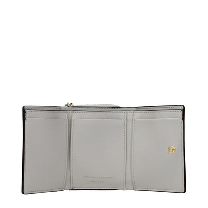 Portafoglio Stella McCartney in pelle nera