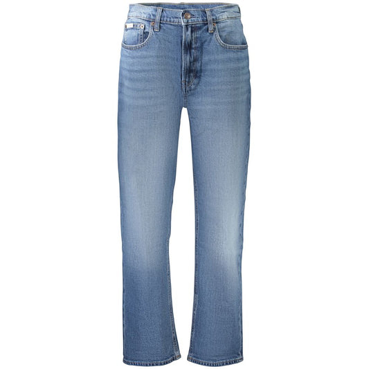 Calvin Klein Jeans da Donna Blu in Cotone
