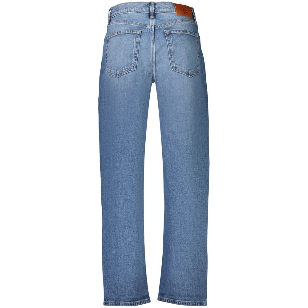 Calvin Klein Jeans da Donna Blu in Cotone