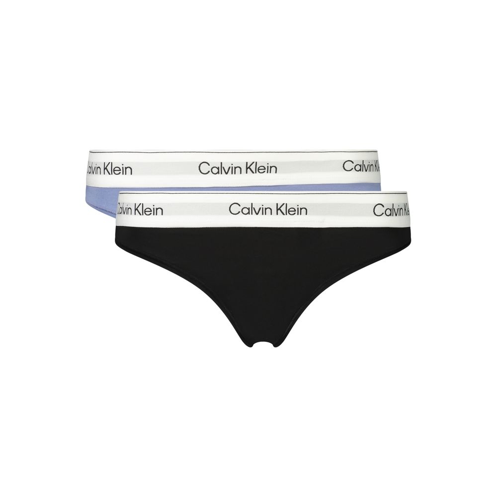 Perizoma da donna in modal azzurro Calvin Klein