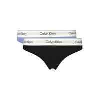 Perizoma da donna in modal azzurro Calvin Klein