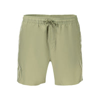 Costume da bagno corto da uomo Calvin Klein in poliestere verde