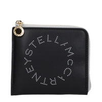 Portafoglio Stella McCartney in pelle nera