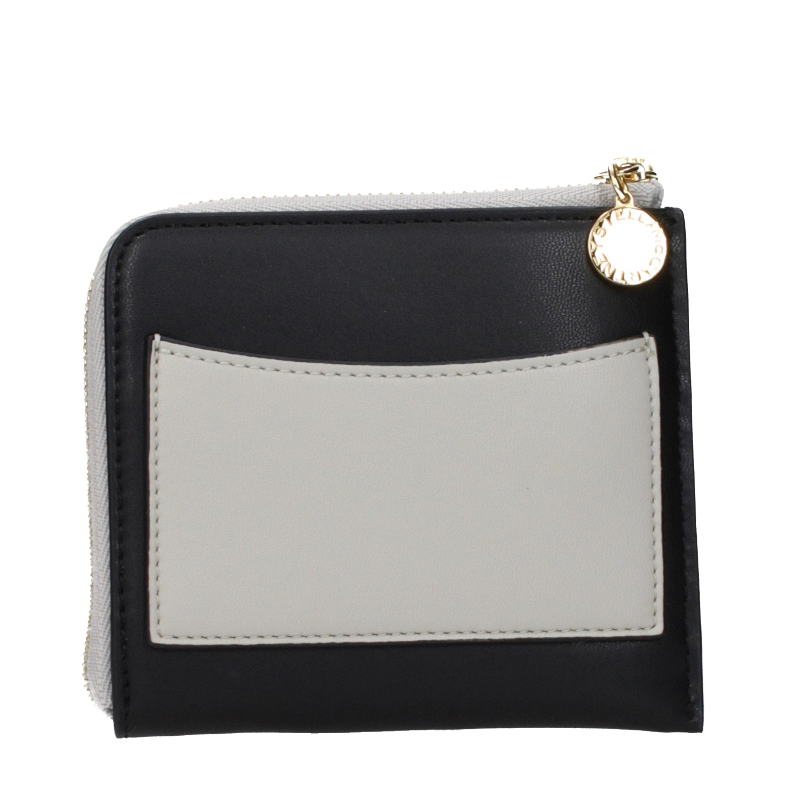 Portafoglio Stella McCartney in pelle nera