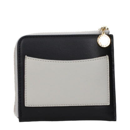 Portafoglio Stella McCartney in pelle nera