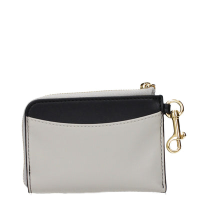 Portefeuille Stella McCartney en cuir noir