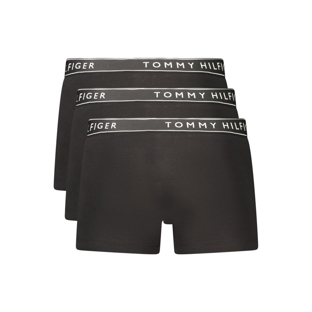 Boxer da uomo Tommy Hilfiger in cotone nero