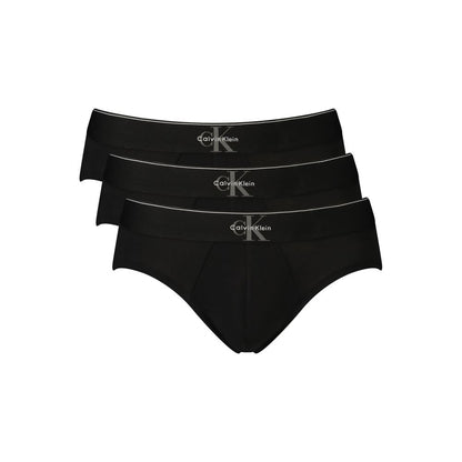 Mutande da uomo in cotone nero Calvin Klein