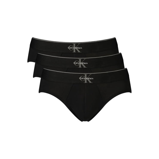 Mutande da uomo in cotone nero Calvin Klein