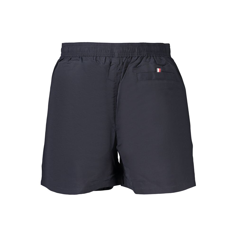 Costume da bagno da uomo Tommy Hilfiger in poliestere blu