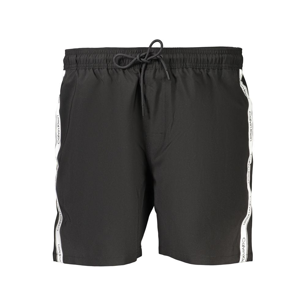 Boxer da Uomo Calvin Klein Nero Poliestere