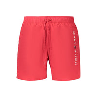 Tommy Hilfiger Rosso Costumi da bagno da uomo in poliestere