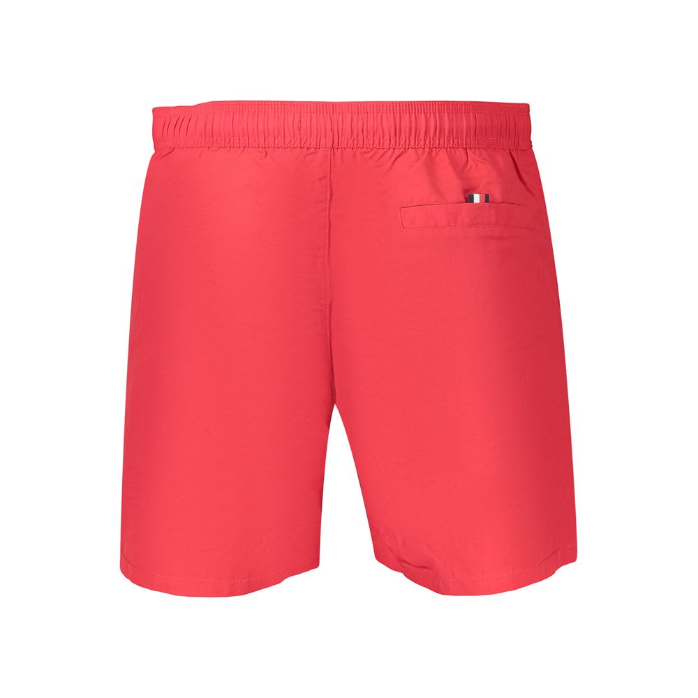 Tommy Hilfiger Rosso Costumi da bagno da uomo in poliestere
