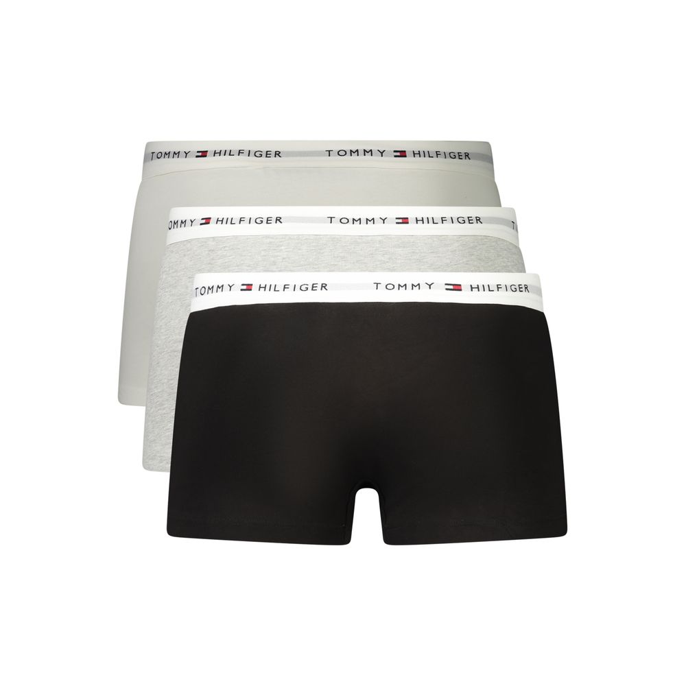 Boxer da uomo Tommy Hilfiger in cotone grigio