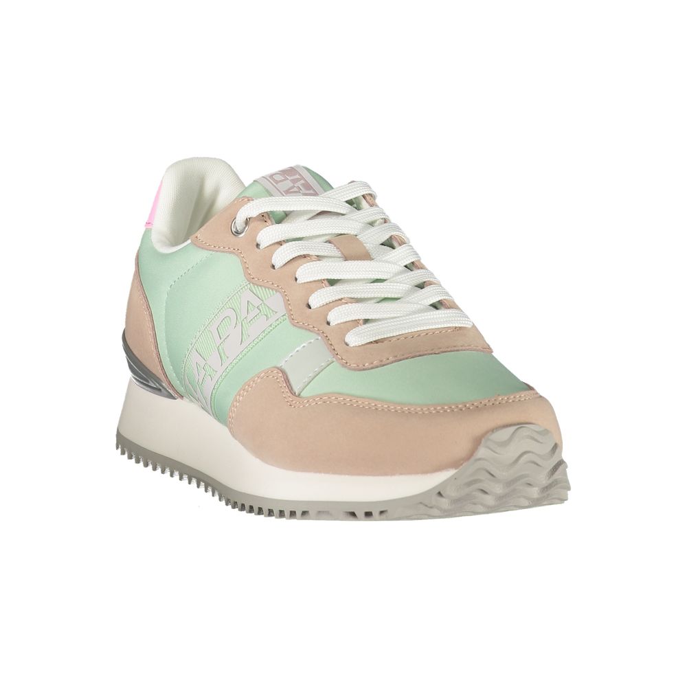 Sneaker Donna Napapijri Verde Poliestere