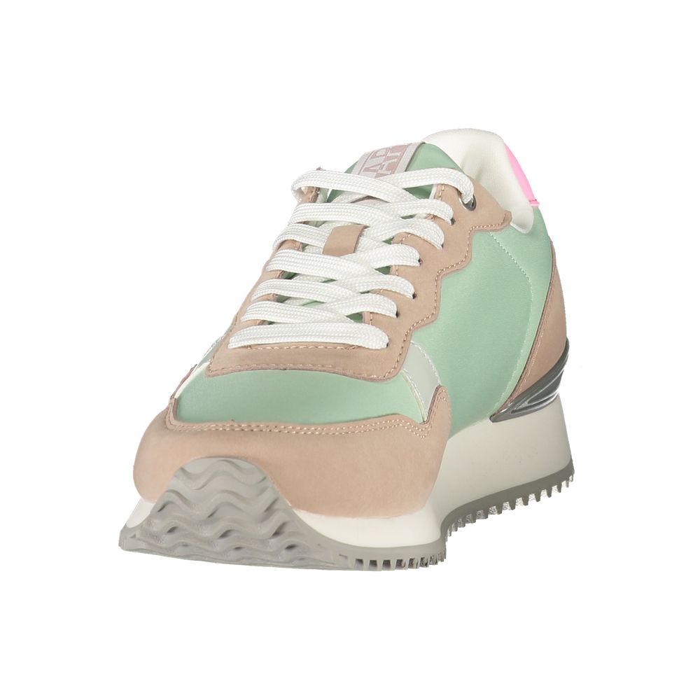 Sneaker Donna Napapijri Verde Poliestere