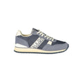Baskets Napapijri bleues en polyuréthane pour homme