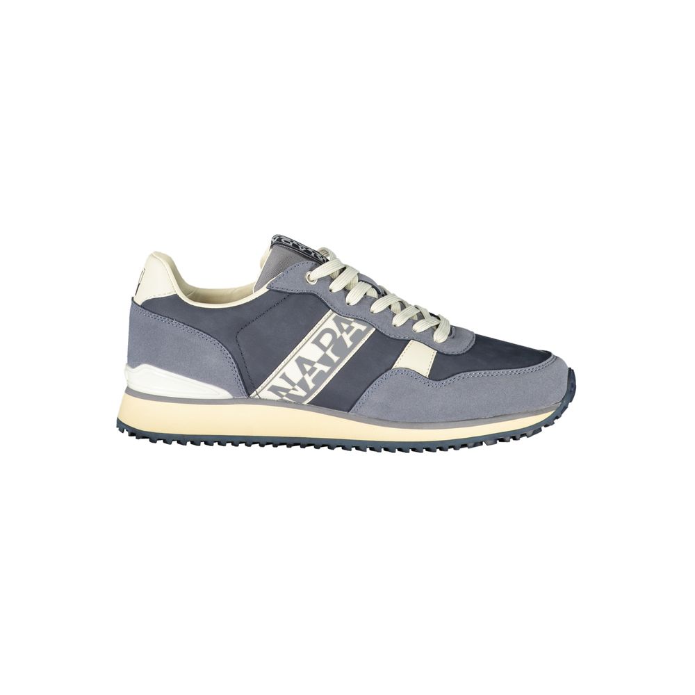Baskets Napapijri bleues en polyuréthane pour homme
