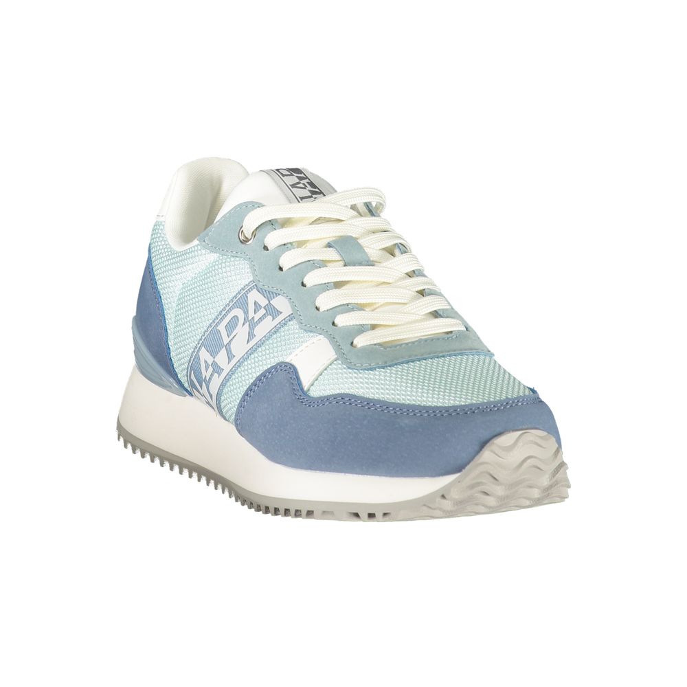 Baskets Napapijri Azzurro en polyester pour femme
