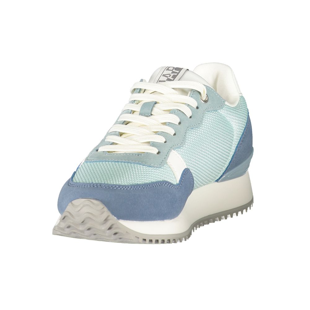 Baskets Napapijri Azzurro en polyester pour femme