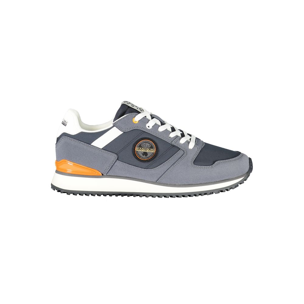 Baskets Napapijri bleues en polyester pour homme