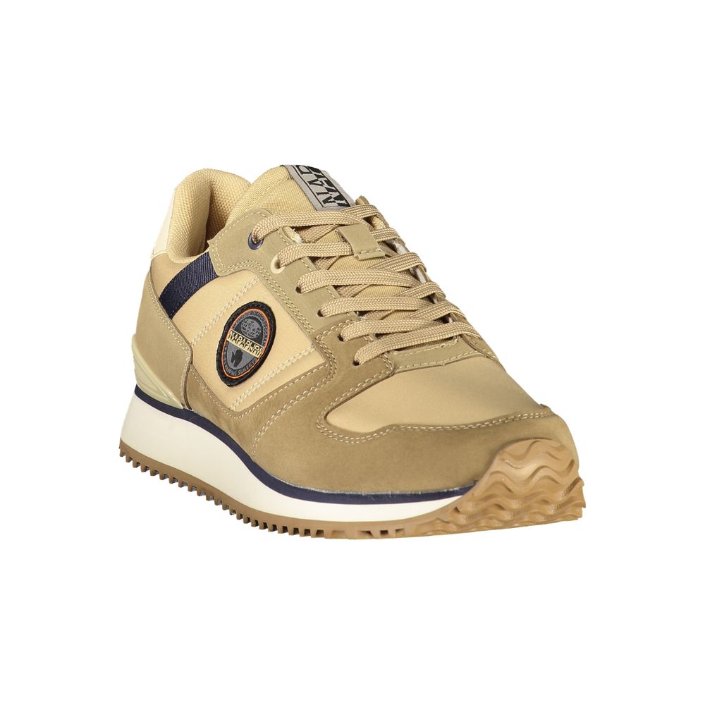 Sneaker da uomo Napapijri in poliuretano marrone
