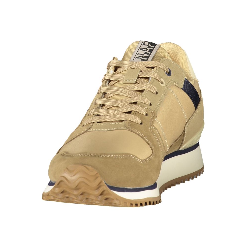 Sneaker da uomo Napapijri in poliuretano marrone