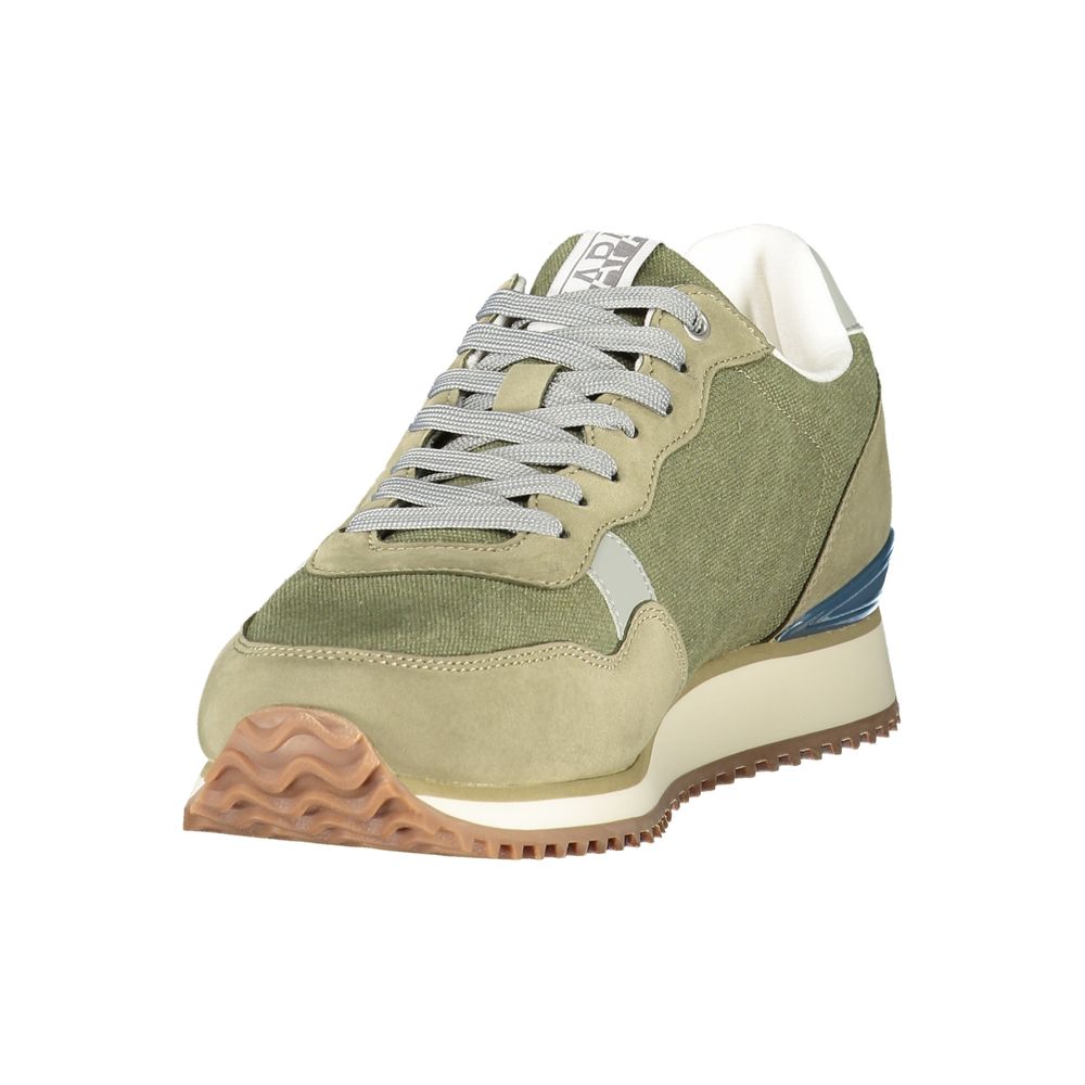 Sneaker Napapijri da uomo in poliuretano verde
