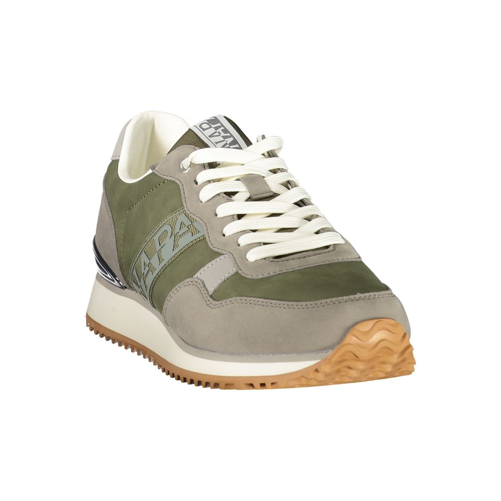 Baskets homme Napapijri vert polyuréthane