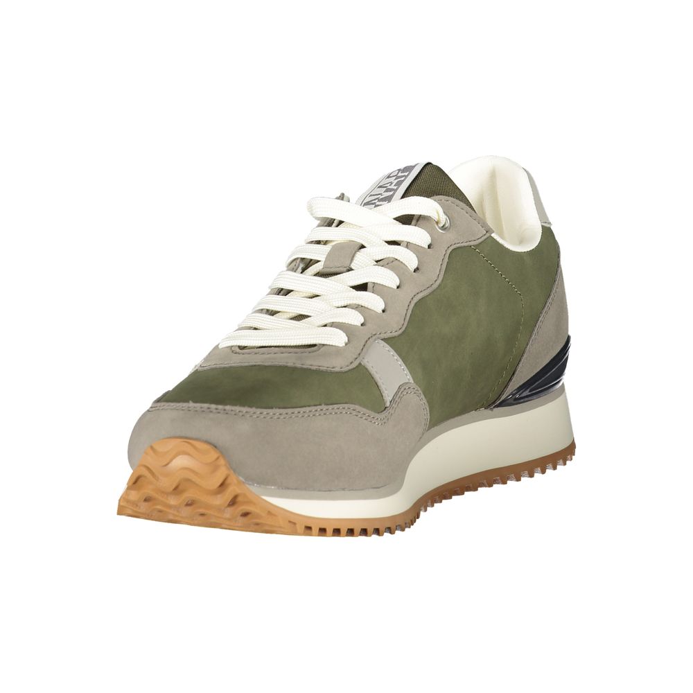 Baskets homme Napapijri vert polyuréthane