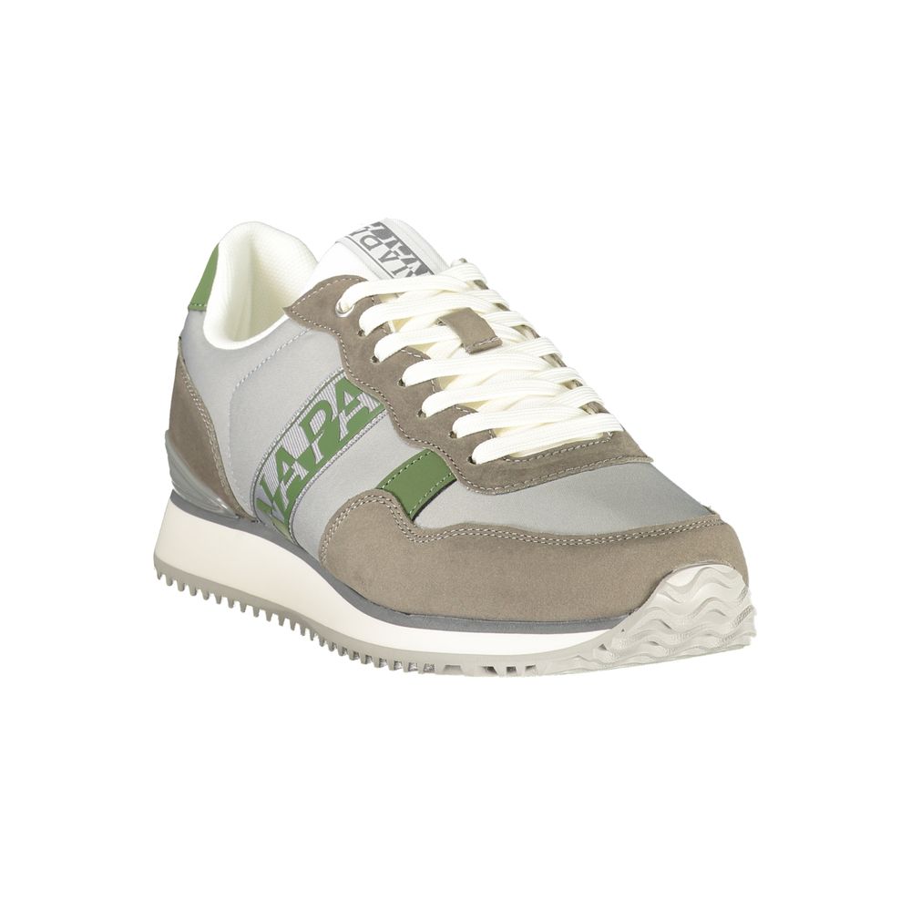 Sneaker da Uomo in Poliestere Grigio Napapijri