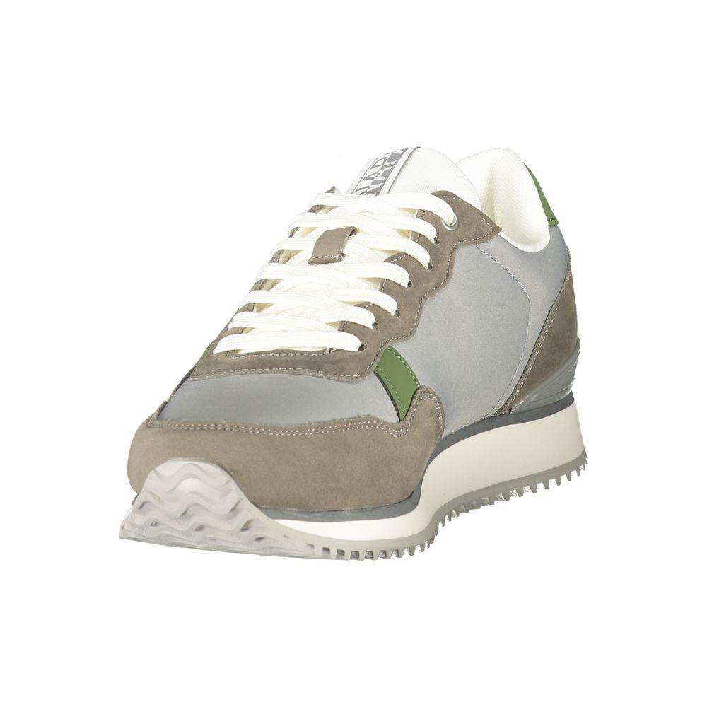 Sneaker da Uomo in Poliestere Grigio Napapijri