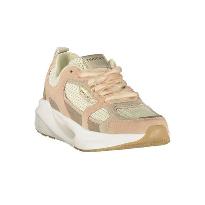 Twinset Sneaker Donna in Tessuto Rosa