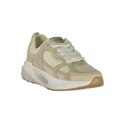 Sneaker Donna Twinset in Tessuto Beige