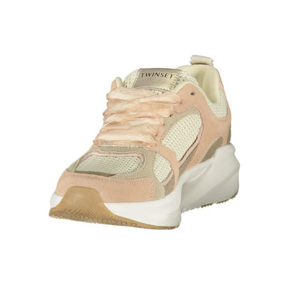 Twinset Sneaker Donna in Tessuto Rosa
